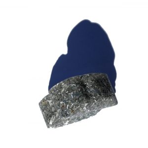 Orgonita / Electronite Hoja Corazón decorativa