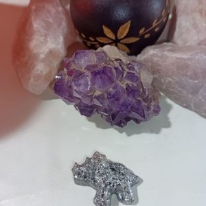 Orgonita / Electronite Dinosaurio Decorativo Pequeño Mod. 2.