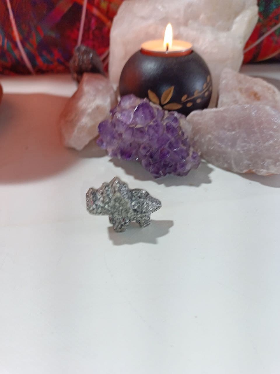 Orgonita / Electronite Dinosaurio Decorativo Pequeño Mod. 2.