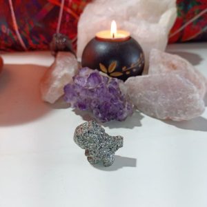 Orgonita / Electronite Dinosaurio decorativo pequeño Mod. 3.