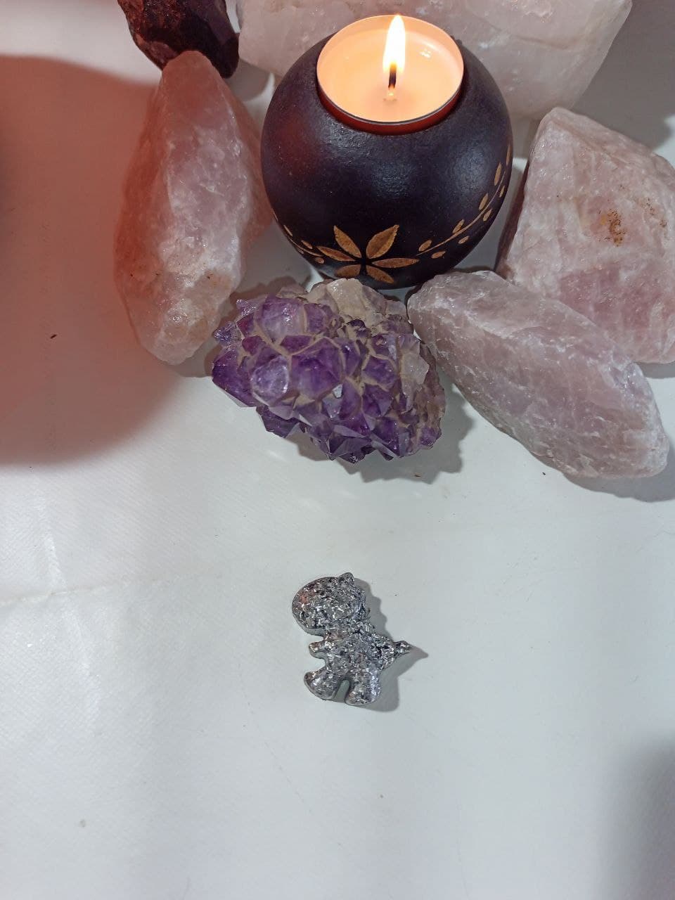 Orgonita / Electronite Dinosaurio decorativo pequeño Mod. 3. - Imagen 2