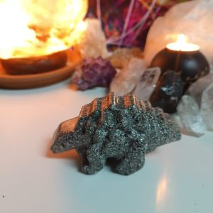 Orgonita / Electronite Dinosaurio decorativo Grande Mod. 3