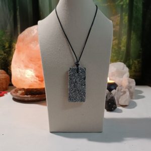 Orgonita / Electronite Colgante Chapa Rectangular.