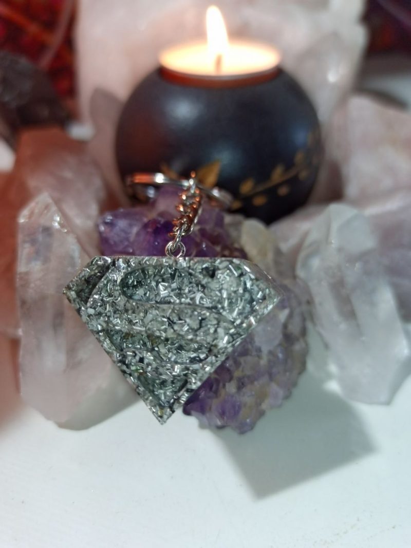 Orgonita / Electronite Llavero Superman 2 tamaños. - Imagen 4