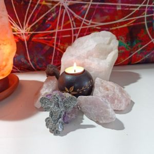 Orgonita / Electronite Hada decorativa Dos Alas.