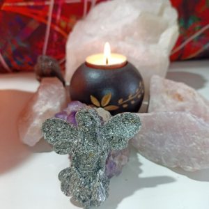 Orgonita / Electronite Hada decorativa Dos Alas.