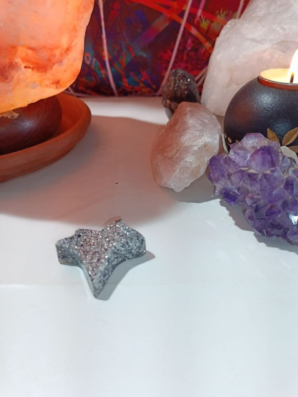 Orgonita / Electronite Hoja en Punta - Imagen 3