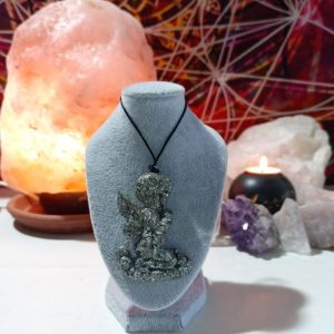 Orgonita / Electronite Colgante forma de Ángel