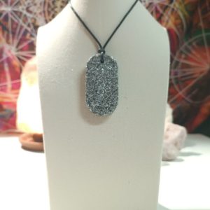 Orgonita / Electronite Colgante Chapa Militar