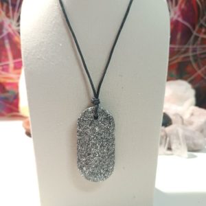 Orgonita / Electronite Colgante Chapa Militar