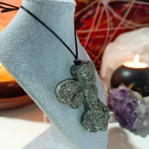 Orgonita / Electronite Colgante Hada 2 Alas.