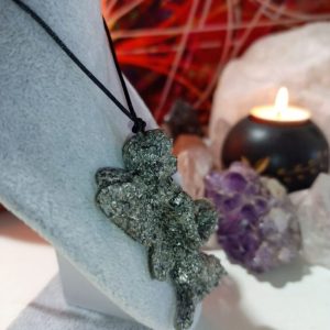 Orgonita / Electronite Colgante forma de Hada 1 ala
