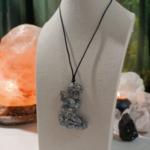 Orgonita / Electronite Colgante forma de Ángel