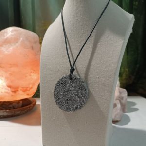 Orgonita / Electronite Colgante Círculo Grande.