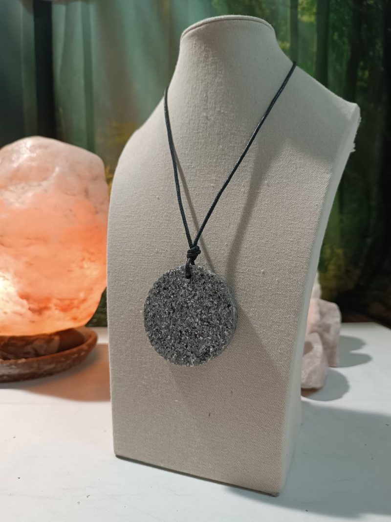 Orgonita / Electronite Colgante Círculo Grande. - Imagen 4