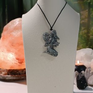 Orgonita / Electronite Colgante forma de Hada 1 ala