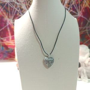 Orgonita / Electronite Colgante Corazón. Grande y Pequeño.