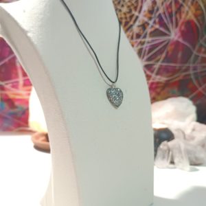 Orgonita / Electronite Colgante Corazón. Grande y Pequeño.