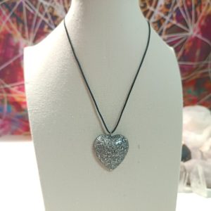 Orgonita / Electronite Colgante Corazón. Grande y Pequeño.