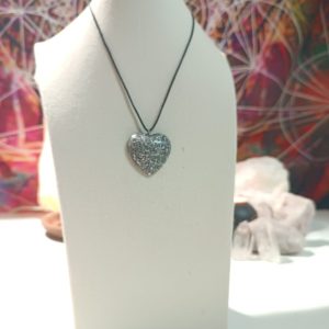 Orgonita / Electronite Colgante Corazón. Grande y Pequeño.