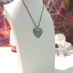 Orgonita / Electronite Colgante Corazón. Grande y Pequeño.