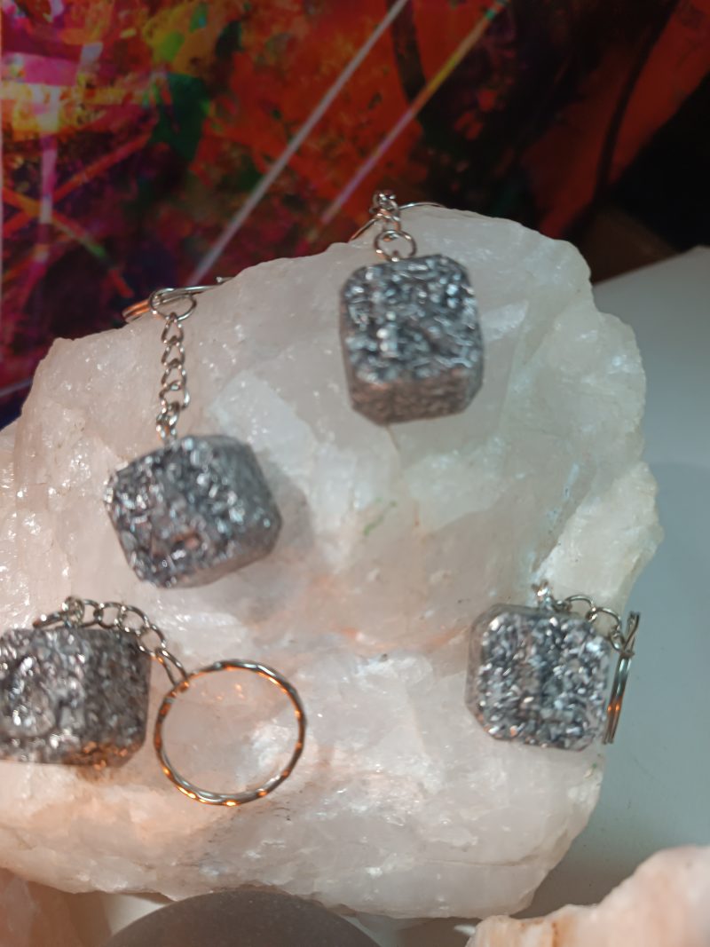 Orgonita / Electronite Llavero con Inicial