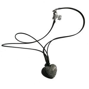 Orgonita / Electronite Colgante Corazón. Grande y Pequeño.