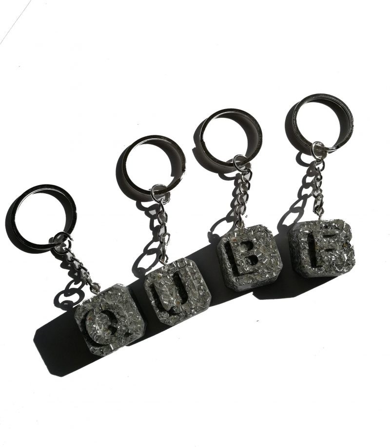 Orgonita / Electronite Llavero con Inicial - Imagen 4