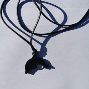 Colgante Delfín Magnetita Orgonita