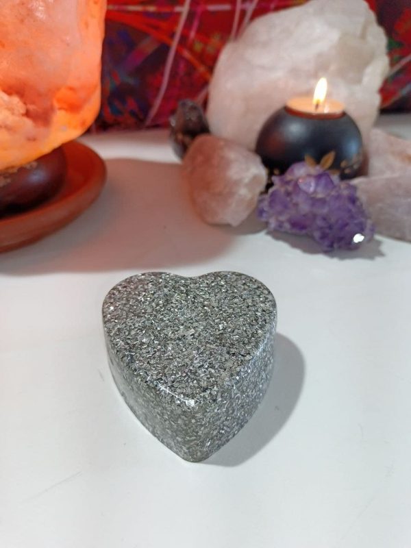 Orgonita / Electronite formato Corazón grande