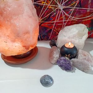 Orgonita / Electronite Pirámide diamante pequeña