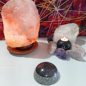 Orgonita viruta de hierro y aluminio Semiesfera