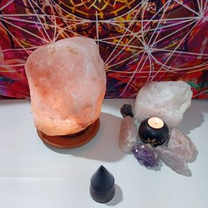 Orgonita VIRUTA DE HIERRO Pirámide Cono y punta de Magnetita