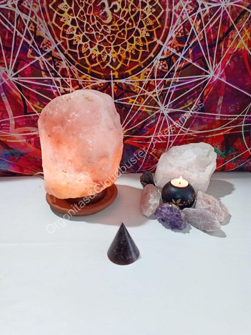 Orgonita VIRUTA DE HIERRO Pirámide cono - Imagen 5