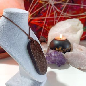 Orgonita VIRUTA PEQUEÑA DE HIERRO colgante Chapa Militar