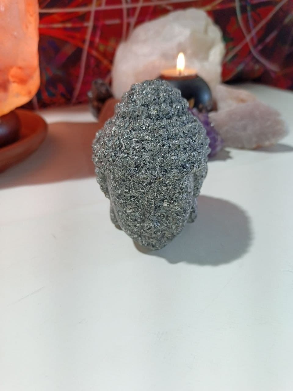 Orgonita / Electronite formato cabeza Buda