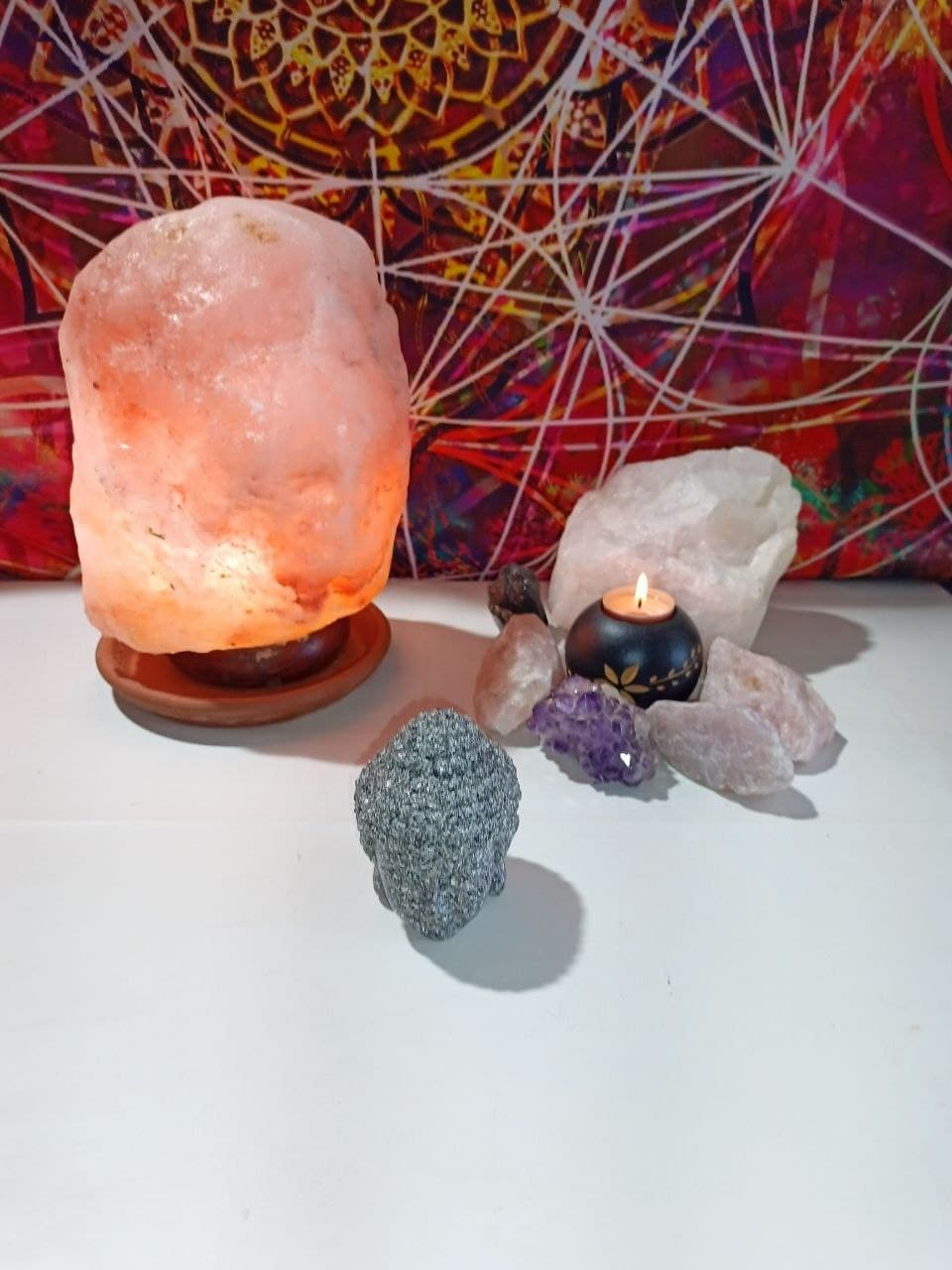 Orgonita / Electronite formato cabeza Buda - Imagen 2