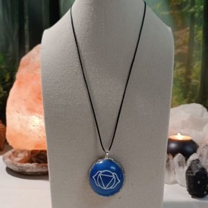 Orgonita / Electronite Colgante o llavero Chakra Tercer Ojo formato Semiesfera