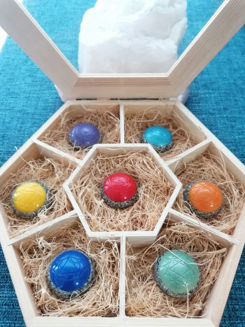 Pack Orgonitas Reiki formato Semiesfera - Imagen 7