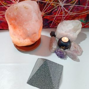 Orgonita / Electronite Formato Pirámide Maxi Grande 4 lados