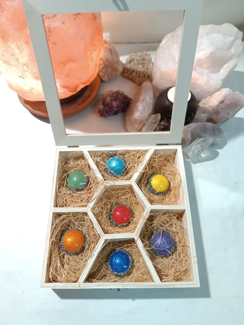 Pack Orgonitas Reiki formato Semiesfera - Imagen 2