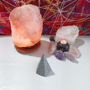 Orgonita / Electronite Pirámide formato Pentagonal