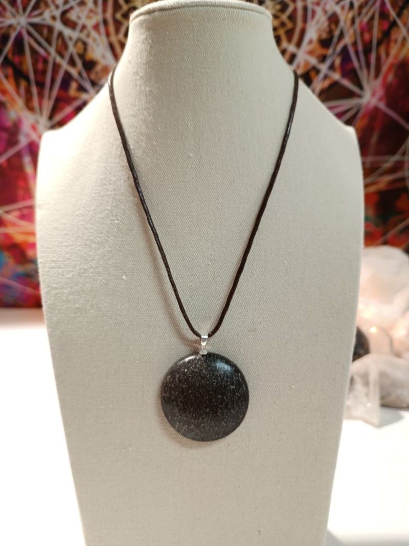 Orgonita VIRUTA PEQUEÑA DE HIERRO colgante Semicírculo Grande