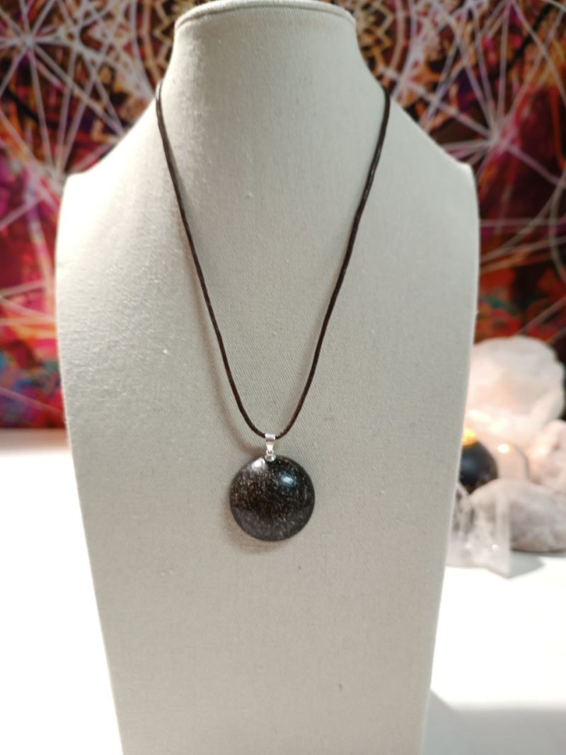 Orgonita VIRUTA PEQUEÑA DE HIERRO colgante Semicírculo Pequeño