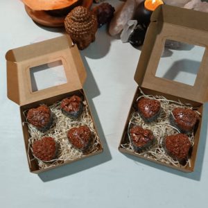 Orgonita / Electronite Conjunto corazones Color