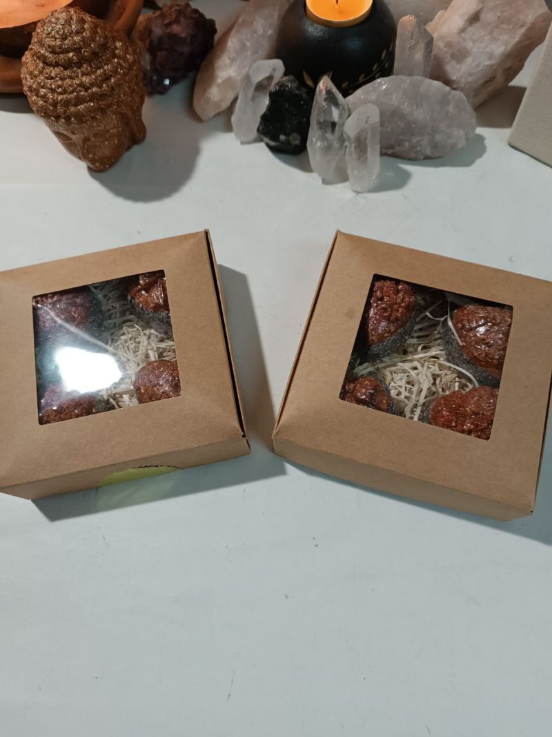 Orgonita / Electronite Conjunto corazones Color - Imagen 3