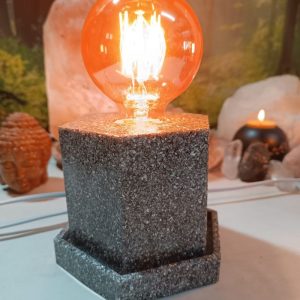 Lámpara mesita formato HEXAGONAL Orgonita / Electronite