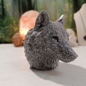 Orgonita / Electronite Cabeza Grande de Lobo 850 gr.