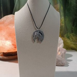 Orgonita / Electronite Colgante forma HERRADURA