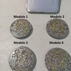 Orgonita / Electronite Protector Móvil Redondo